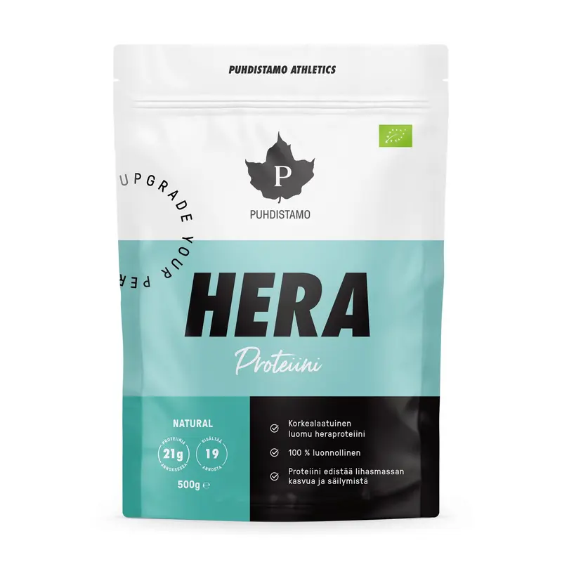 Puhdistamo Luomu Heraproteiini Natural