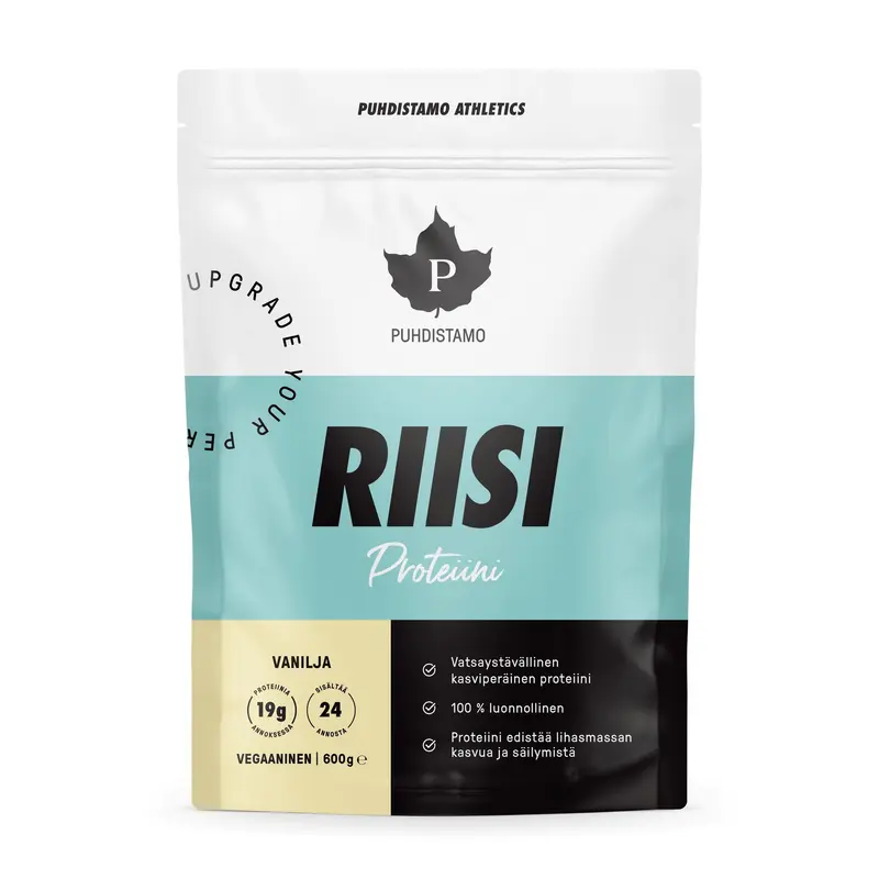 Puhdistamo Luomu Riisiproteiini Vanilja