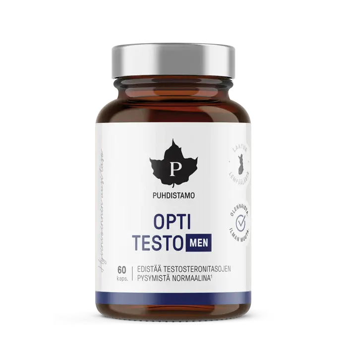 Puhdistamo Opti Testo Men 60kps.