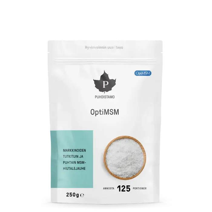 Puhdistamo OptiMSM 250g, maustamaton