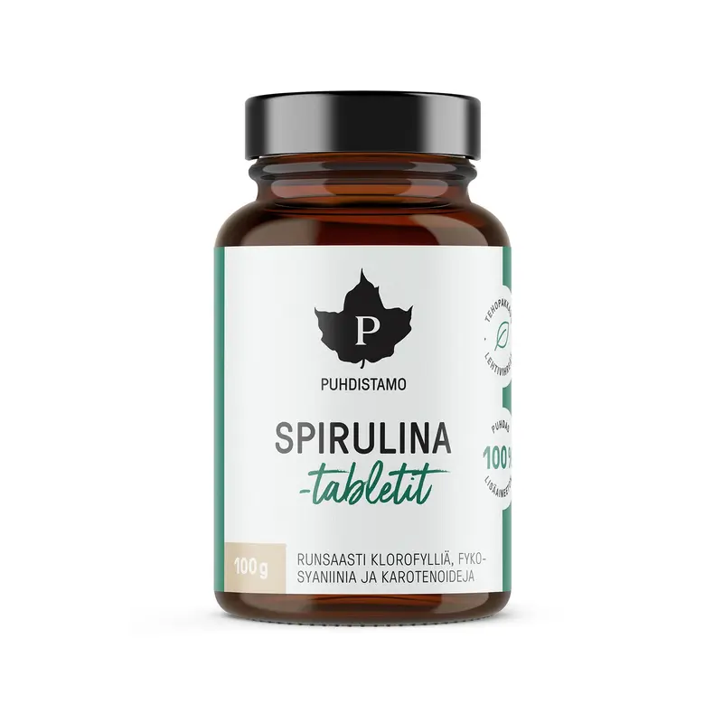 Puhdistamo Spirulinatabletit