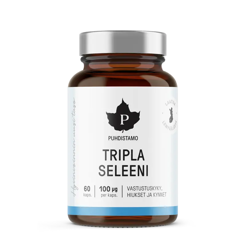 Puhdistamo Tripla Seleeni 60 kapselia