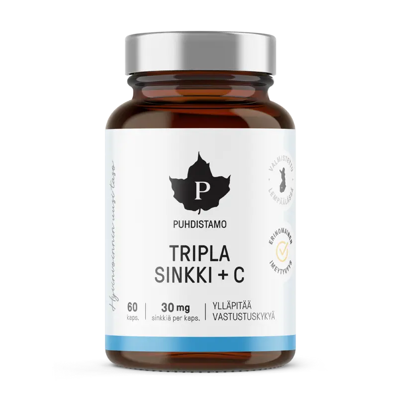 Puhdistamo Tripla Sinkki 120kps.