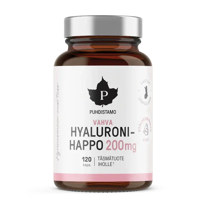Puhdistamo Vahva Hyaluronihappo 120kps.