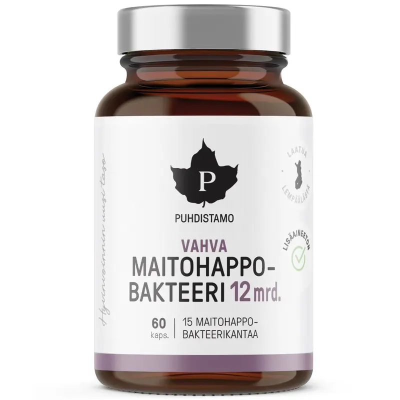 Puhdistamo Vahva Maitohappobakteeri 12 MRD