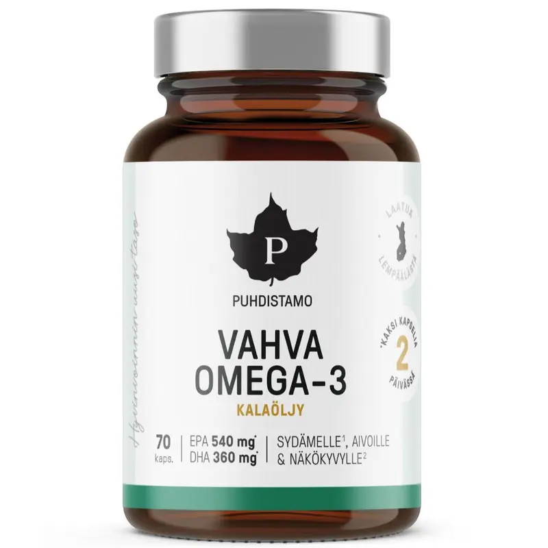 Puhdistamo Vahva Omega-3