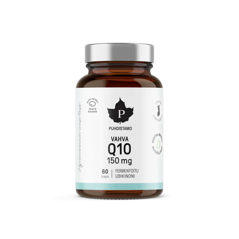 Puhdistamo Vahva Q10 Ubikinoni 150 mg 60 kapselia