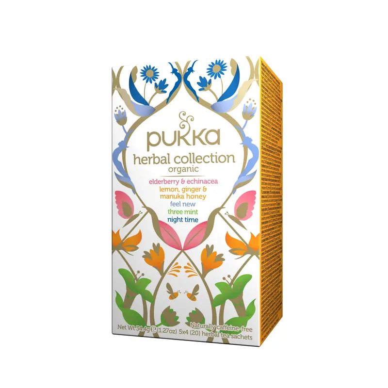 Pukka-teelajitelma (Herbal collection)