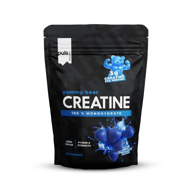 Puls Creatine Gummy Bear Blue Strawberry