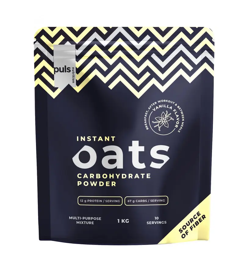 Puls Instant Oats Vanilla (Parasta ennen 27.09.2026)