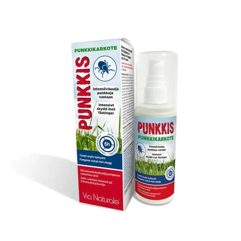 PUNKKIS punkkikarkote 100 ml, Via Naturale