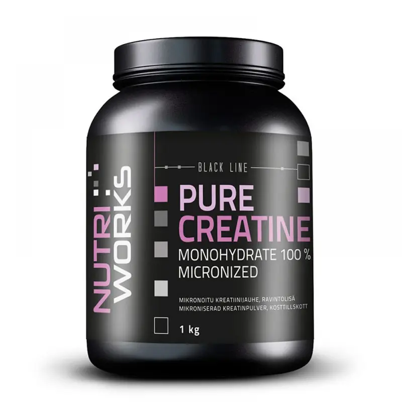 Pure Creatine monohydrate 100% 1000g