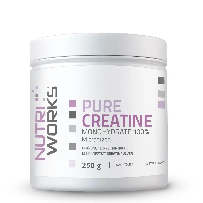 Pure Creatine monohydrate 100% 250g