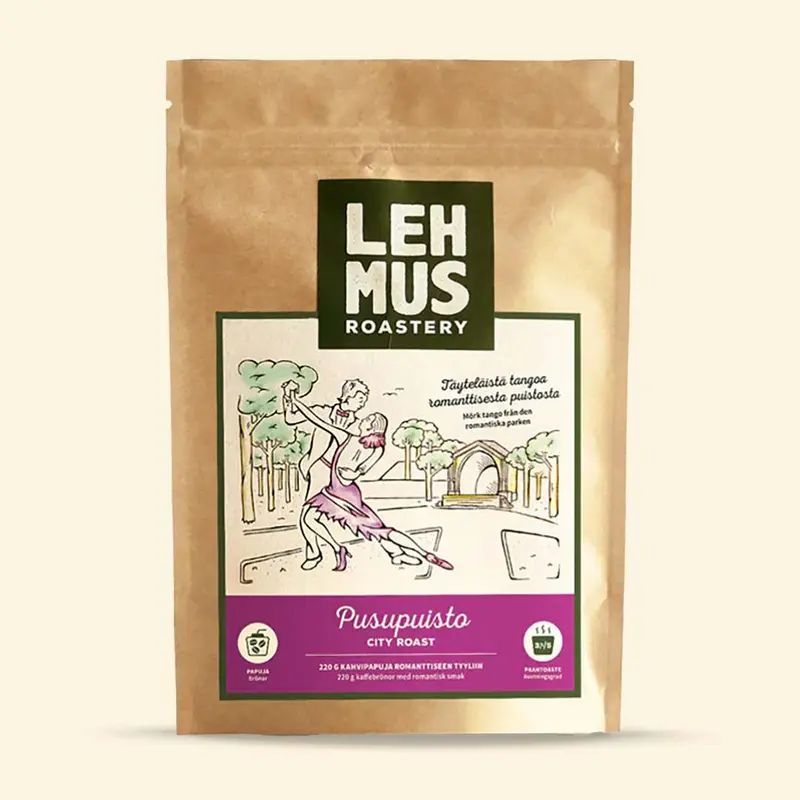 Pusupuisto – Keskipaahtoinen kahvi