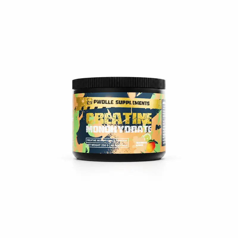 PWOlle Kreatiinimonohydraatti - Mango-Lime 250 g
