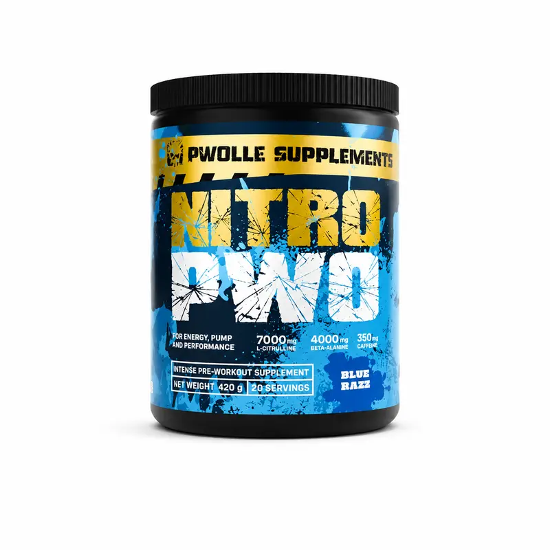 PWOLLE Nitro - Blue Razz 420g