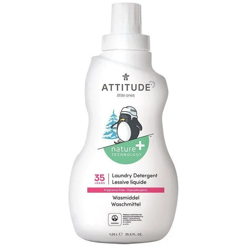 Pyykinpesuneste Baby hajusteeton 1.05l, Attitude