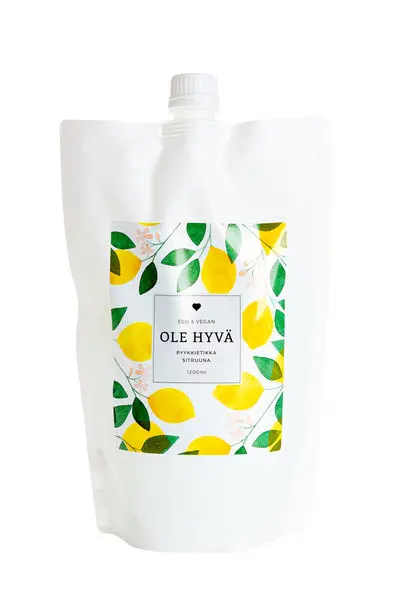 Pyykkietikka Sitruuna TÄYTTÖ 1200ml