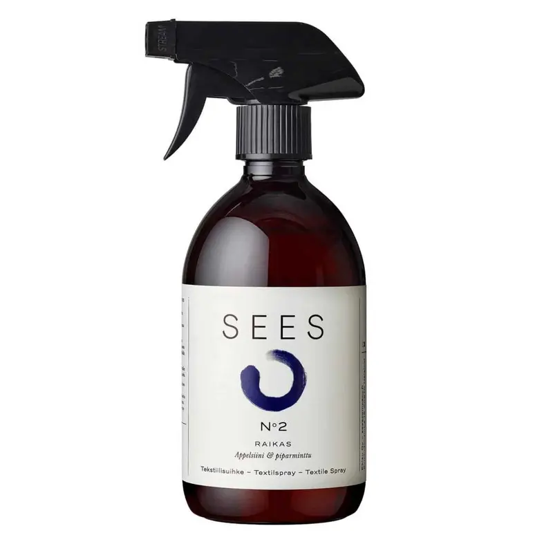 Raikas Tekstiilisuihke No.2 appelsiini & piparminttu, 500 ml