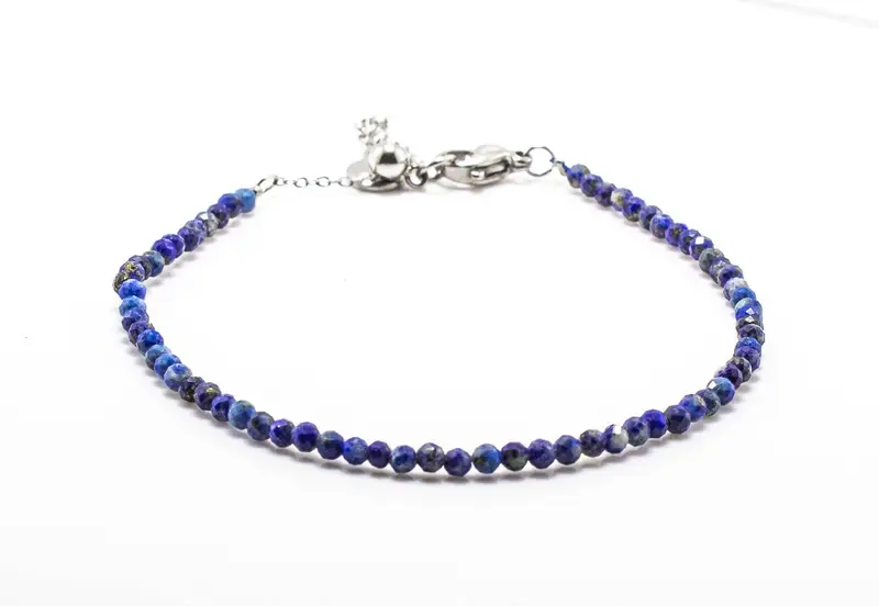 Rannekoru Lapis Lazuli 4mm - fasettihiottu