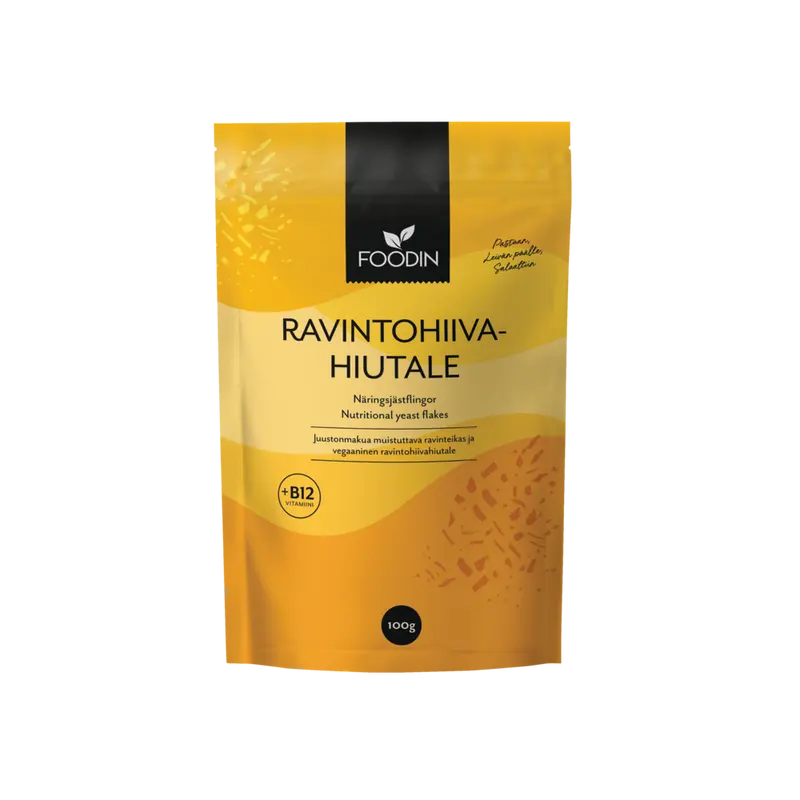 Ravintohiivahiutale + B12 (oluthiivahiutale), 100 g