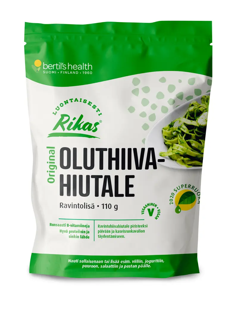 Ravintohiivahiutaleet (oluthiivahiutaleet), 110 g