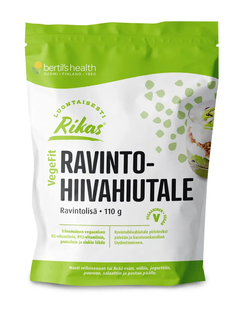 Ravintohiivahiutaleet (oluthiivahiutaleet) VegeFit, 110 g