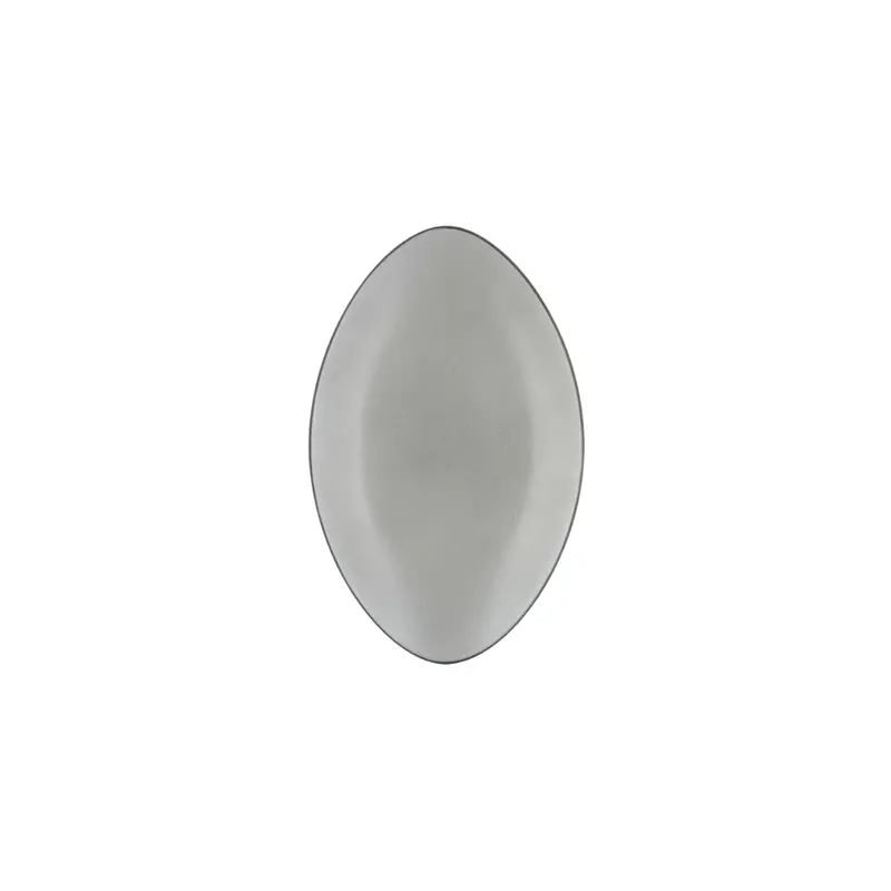 Revol Equinoxe -lautanen ovaali 35 cm harmaa