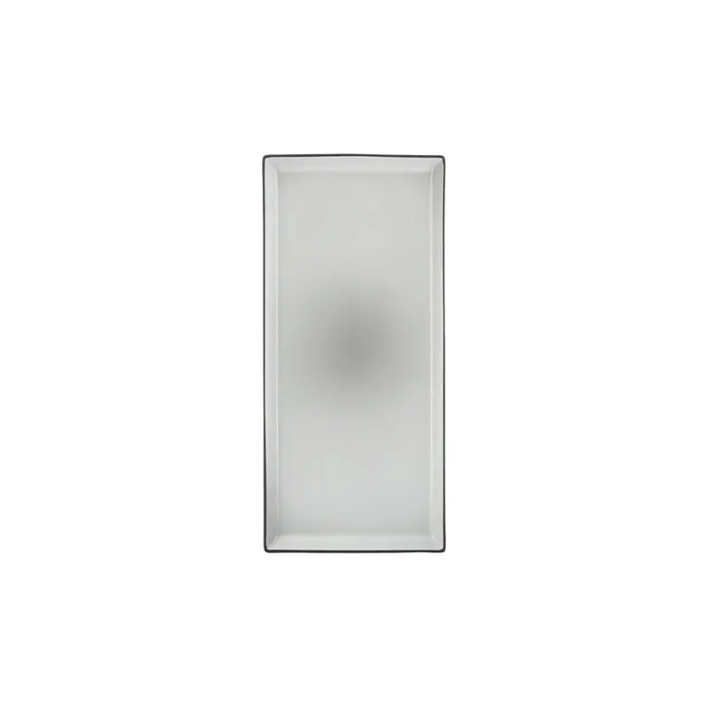 Revol Equinoxe -lautanen suorakaide 32,5 cm harmaa
