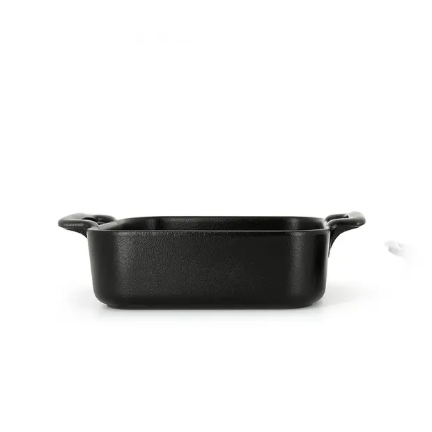 Revol nelikulmainen uunivuoka, musta