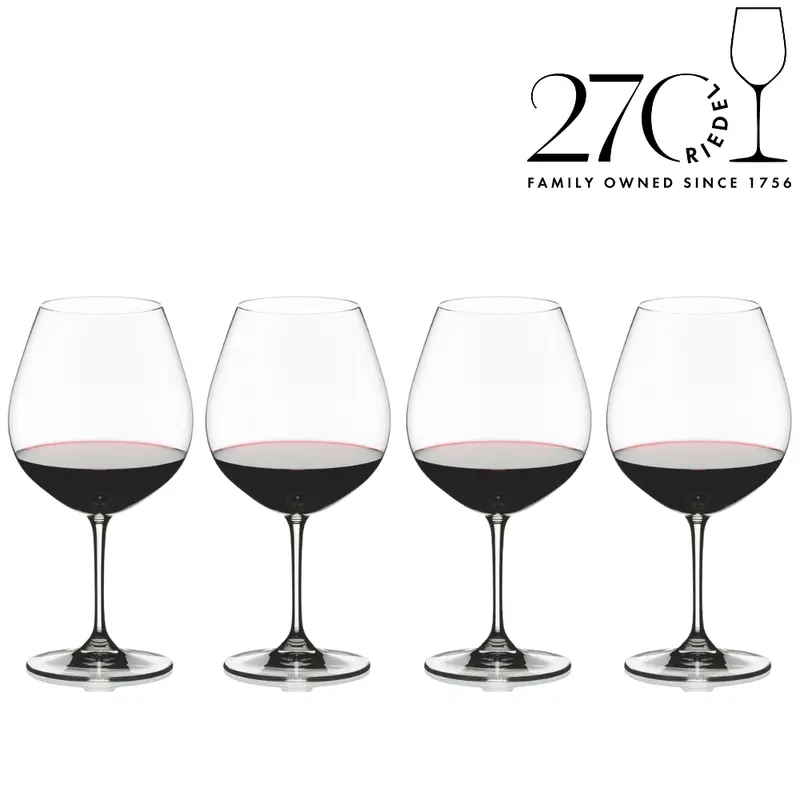 Riedel Vinum Pinot Noir/Nebbiolo -punaviinilasi 3 + 1 270v juhlapakkaus