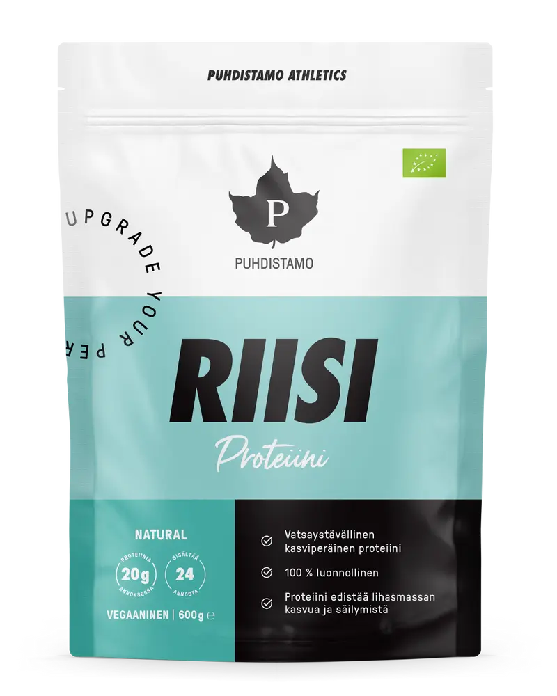 Riisiproteiini, maustamaton, 600 g