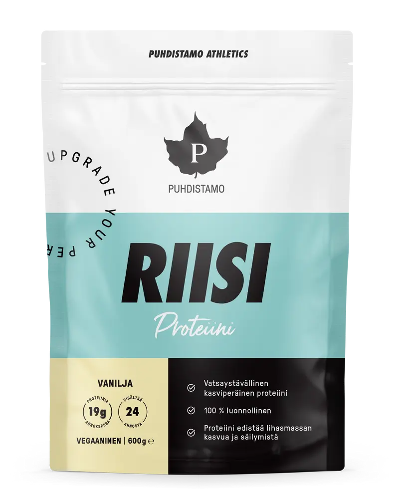 Riisiproteiini, vanilja, 600 g