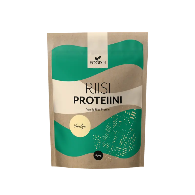 Riisiproteiini, vanilja, 650 g