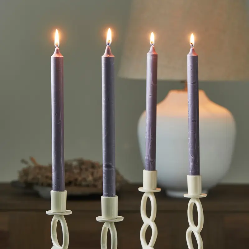 Rivièra Maison Dinner Candle ECO dark blue 4kpl