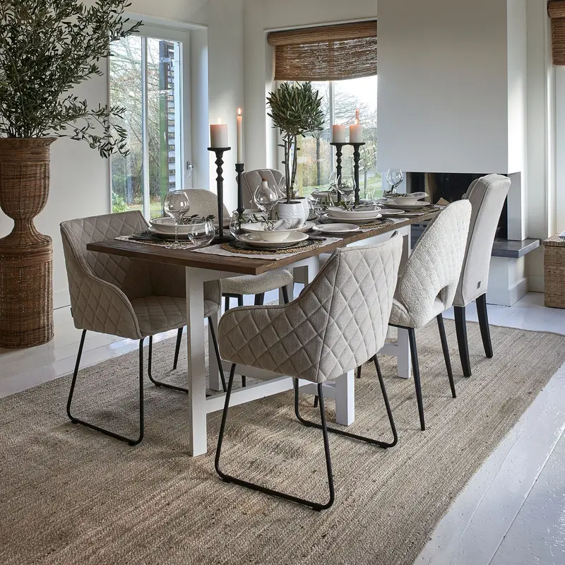 Rivièra Maison Frisco Drive Dining Armchair fabulous flax, linen