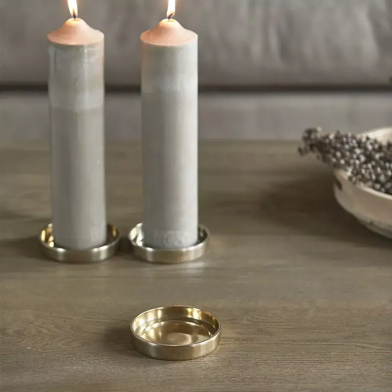 Rivièra Maison Maxime Candle Platter Gold S