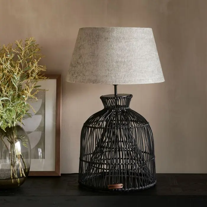 Rivièra maison Phinesse Lamp Shade grey 21*38cm