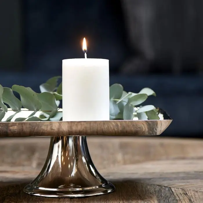 Rivièra Maison Pillar Candle ECO off white 7*10cm