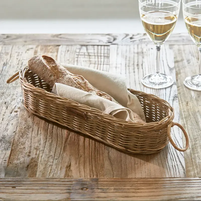 Rivièra Maison Rustic Rattan Fresh Baquette Basket