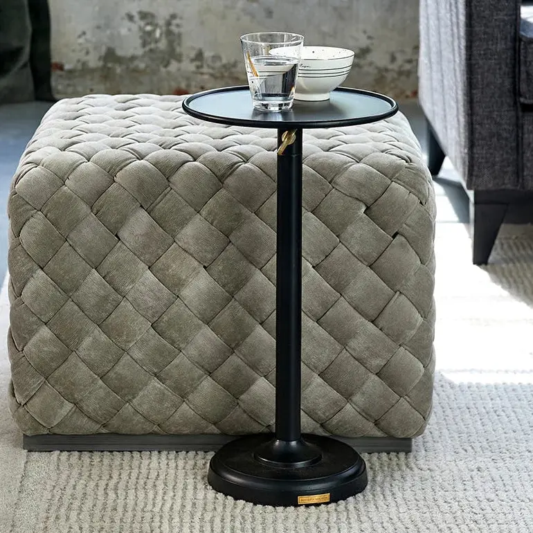 Rivièra Maison Venice Adjustable Sofa Table black