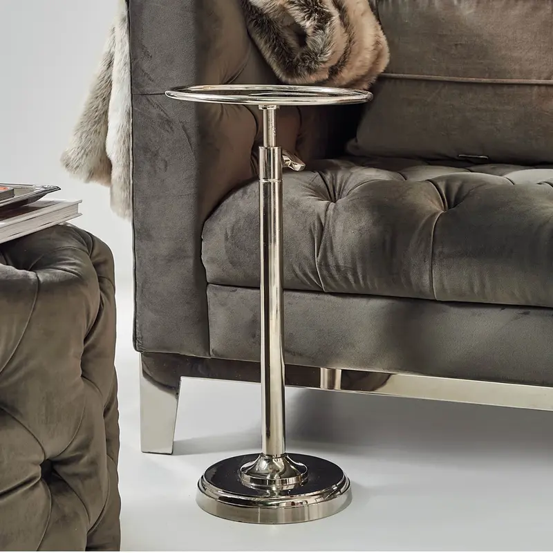 Rivièra Maison Venice Adjustable Sofa Table silver