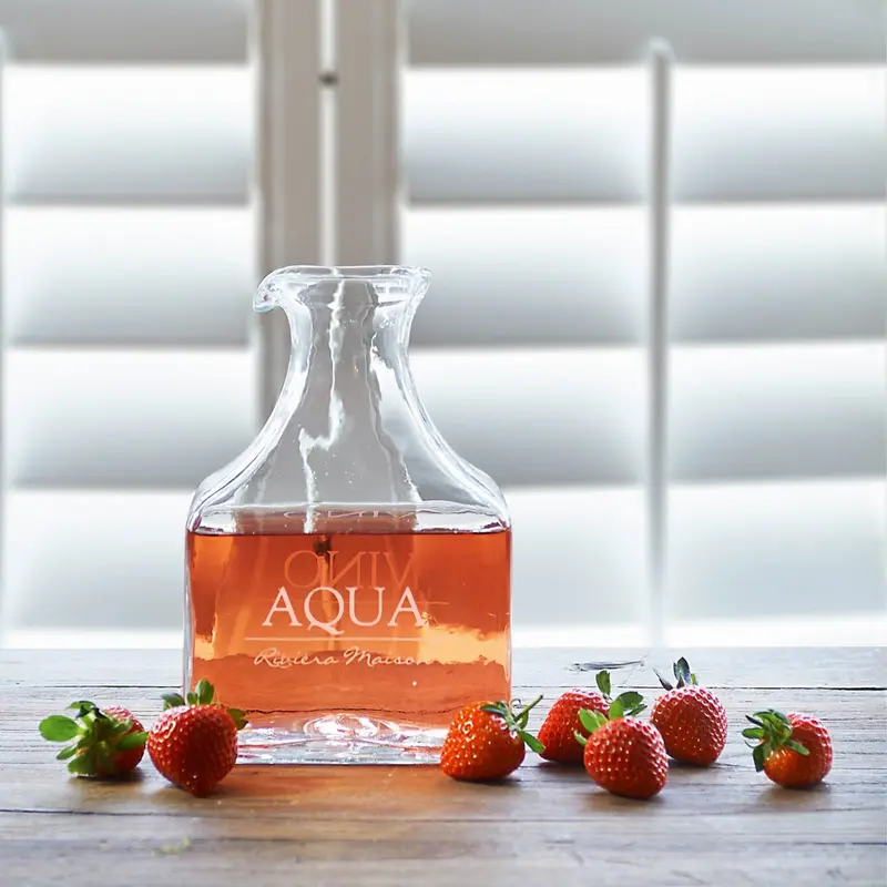 Rivièra Maison Vino Aqua Decanter