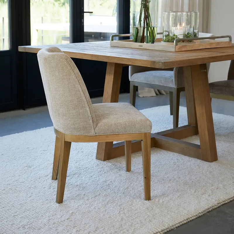 Rivièra Maison Whistler Dining Chair Natural Linen