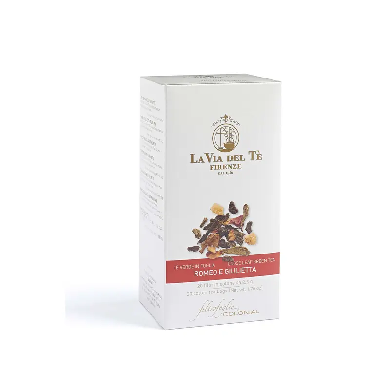Romeo e Giulietta -vihreä tee - 20 teepussia, 50g