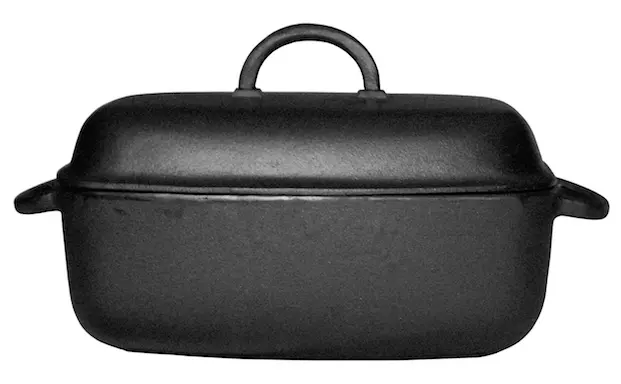 Ronneby Bruk valurautapata, soikea 6 l