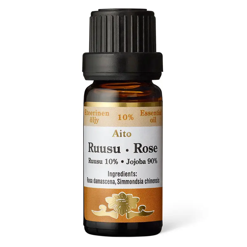 Ruusu 10%, eteerinen öljy, 10 ml