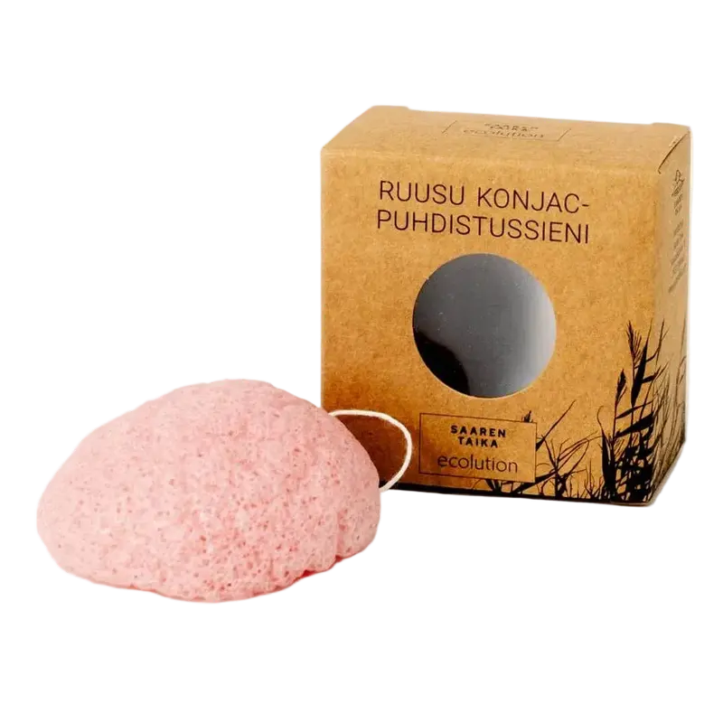 Saaren Taika Ecolution Ruusu Konjac Puhdistussieni
