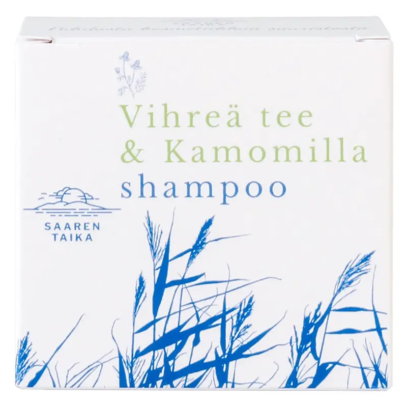 Saaren Taika Palashampoo Vihreä Tee & Kamomilla