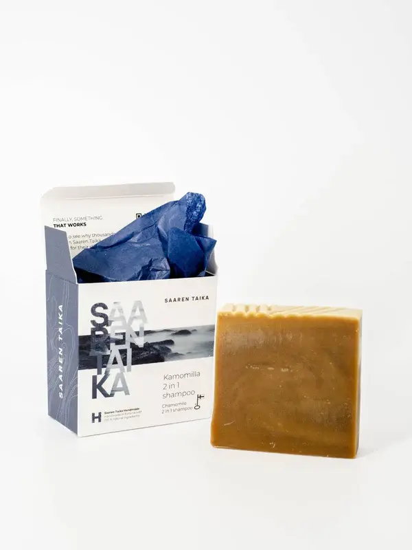 Saaren Taika Vihreä Tee & Kamomilla palashampoo